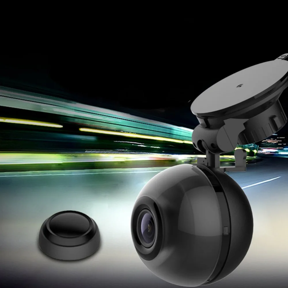 

Special Ball Shape Full HD 1080P WIFI Car DVR with Remote Control Button Explosion-prevented Design Automobile Data Recorder