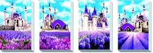 

Magic Castle DIY 5D Diamond Painting New Arrivals Cross Stitch Embroidery Flowers Rhinestone Mosaic Kit Home Decor Wall Stickers