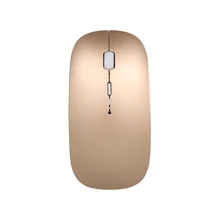 Портативная 2,4 ГГц USB оптическая мышь Бесшумная Двухрежимная беспроводная мышь BT мышь перезаряжаемая эргономичная для ПК ноутбука