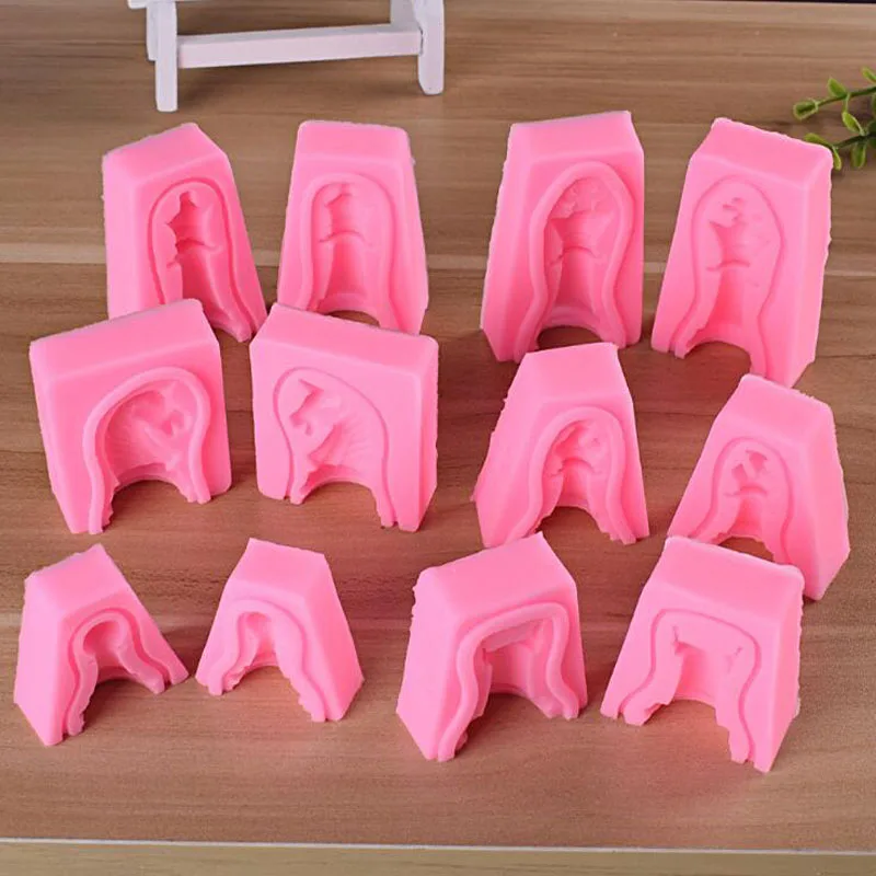 12 шт./компл. шахматная доска King Queen рыцарь Rook Pawn епископ двухсторонний Fondant