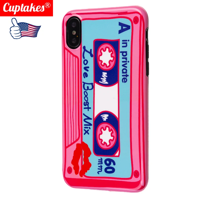 

Luxury Soft Silicone Case for iPhone 7 8 X Plus Cover Cute Phone Cases for Apple iPhone 6 6S Plus Coque IMD Tape Love Game Hot