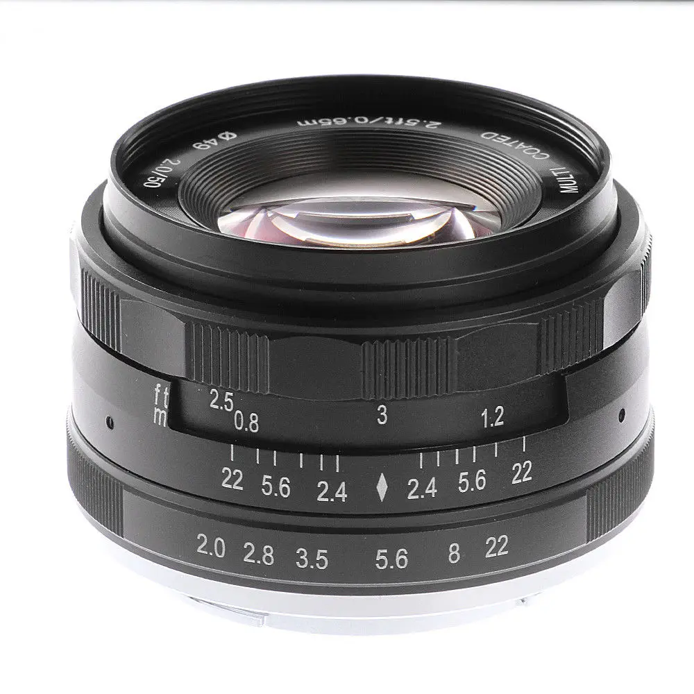 50mm F2 Large Aperture Manual Focus MF Fixed Lens for Sony NEX 3 3N 5 5T 5R 6 7 A6000/ A6100/ A5000/ A5100/ A6300/ A6500 50mm F2 Large Aperture Manual Focus MF Fixed Lens for Sony NEX 3 3N 5 5T 5R 6 7 A6000/ A6100/ A5000/ A5100/ A6300/ A6500