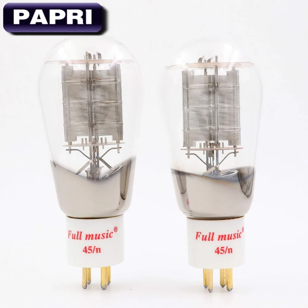 PAPRI 2 шт. прецизионная подходящая пара электронно-вакуумная лампа для усилителя 45/n вакуумная трубка Замена 45 трубок для винтажного усилителя DIY сетчатая пластина