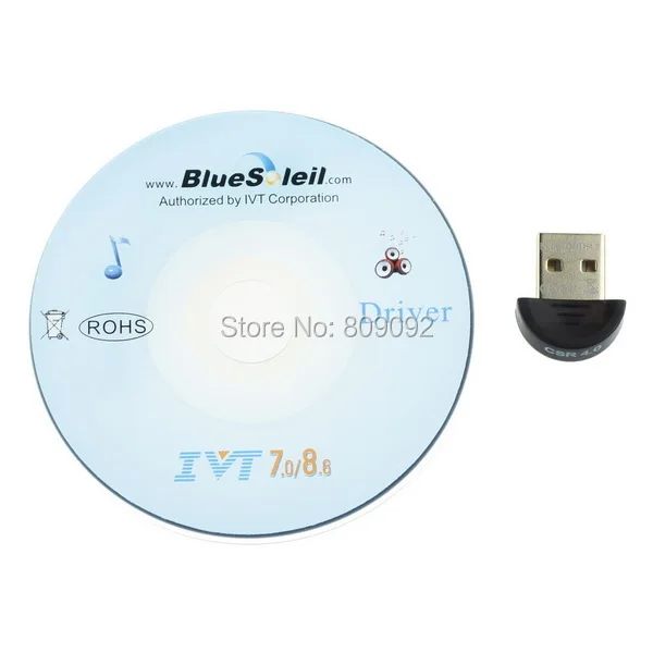 USB 4.0 Bluetooth адаптер USB 2.0/3.0 Мини Bluetooth 4.0 + EDR адаптер беспроводной ключ для ПК/ноутбука белый/черный