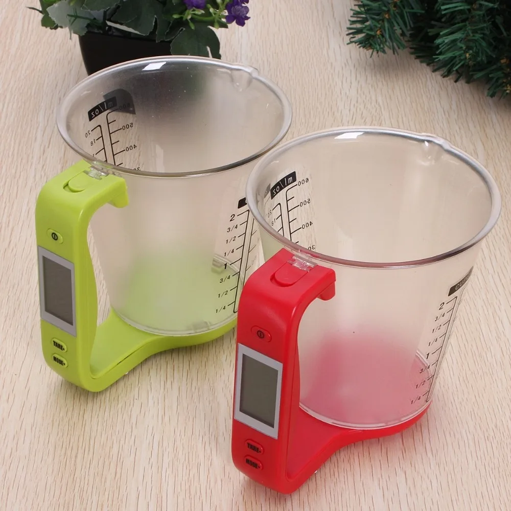 

Electronic Digital Jug Kitchen Scale Detachable Measuring Cup 0.1g Precision GBW
