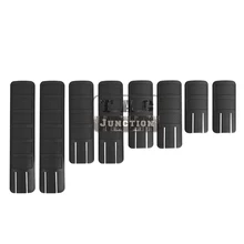 8 шт. в упаковке 20 мм Picatinny Weaver Rail Grip Cover панель Handguard протектор для Picatinny Weaver противоскользящая черная \ темная земля