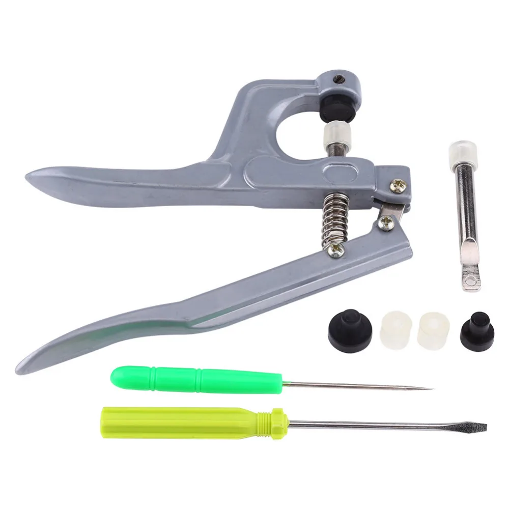 25 Colors 350 sets Plastic Snap Buttons+1pcs Tool Plier 12mm T5 Resin