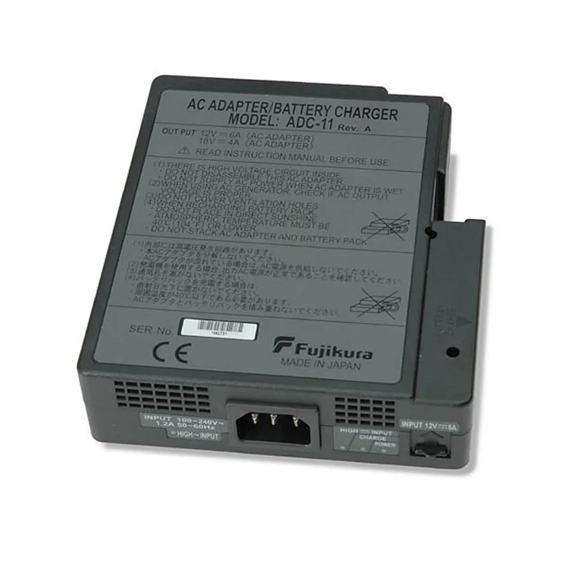 Fujikura FSM-50S, fsm-50r Волокно оптический сварочный аппарат Адаптеры питания adc-11 Волокно сварочный аппарат зарядное устройство по DHL