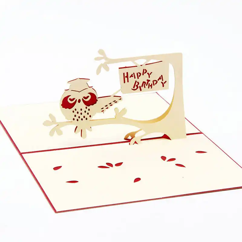 Carte Pop Up En 3d Symbole De Chouette Sagesse Joyeux Anniversaire Merci Pour La Fete De Noel Pour Les Enfants Aliexpress Carte Pop Up En 3d Symbole De Chouette Sagesse Joyeux Anniversaire Merci Pour La Fete De Noel Pour Les Enfants Aliexpress