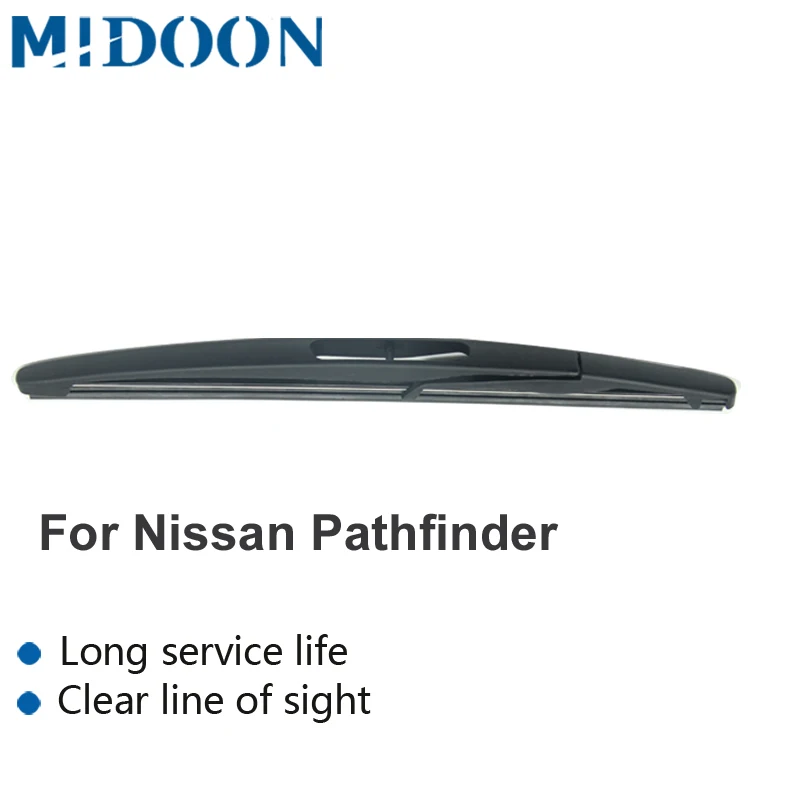 

MIDOON Wiper 12" Rear Wiper Blade For Nissan Pathfinder R51 2005-2012 Windshield Windscreen Rear Window