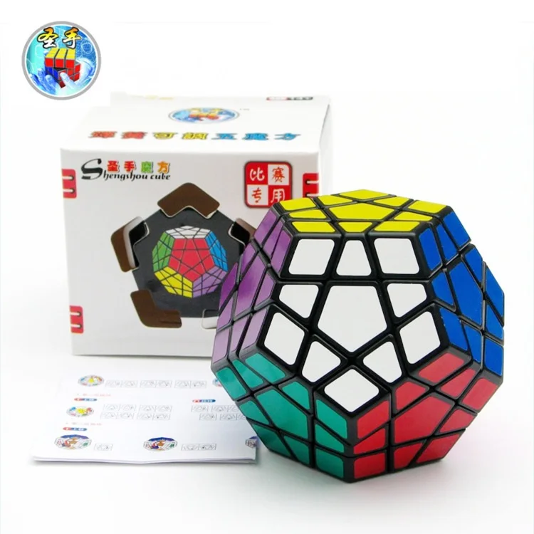 Shengshou 65 мм пластиковая Игра Головоломка Megaminx speed Magic Cube образовательные забавные игрушки для детей