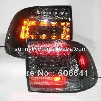 

For Porsche 03-07 Cayenne LED Rear Light Tail Lamp All Smoke Black Color