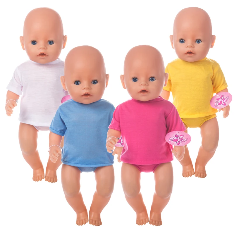 Baby New Born Fit 18 Inch Boy Doll Shirt Doll Clothes For Boy Doll