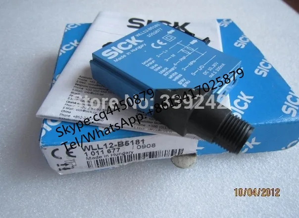 

NEW&ORIGINAL WLL12-B5181 WLL12-B5181 PHOTOELECTRIC FIBER OPTIC SWITCH