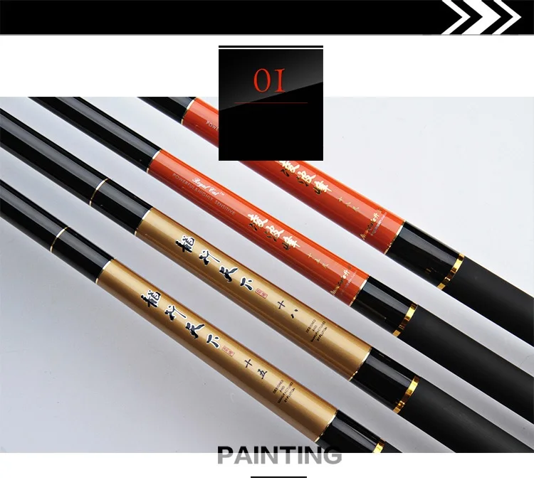 Super Hard Taiwan Fishing Rod 19 Tune Carbon Ultra Light Fishing Hand Pole 2.7/3.6/3.9/4.5/5.4/6.3m Stream River Fishing Cane