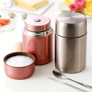 

Thermo Food Container Flask for soup Large Capacity Insulated Vacuum Flasks Lunch Thermos Food With Containers Thermo Pot Box