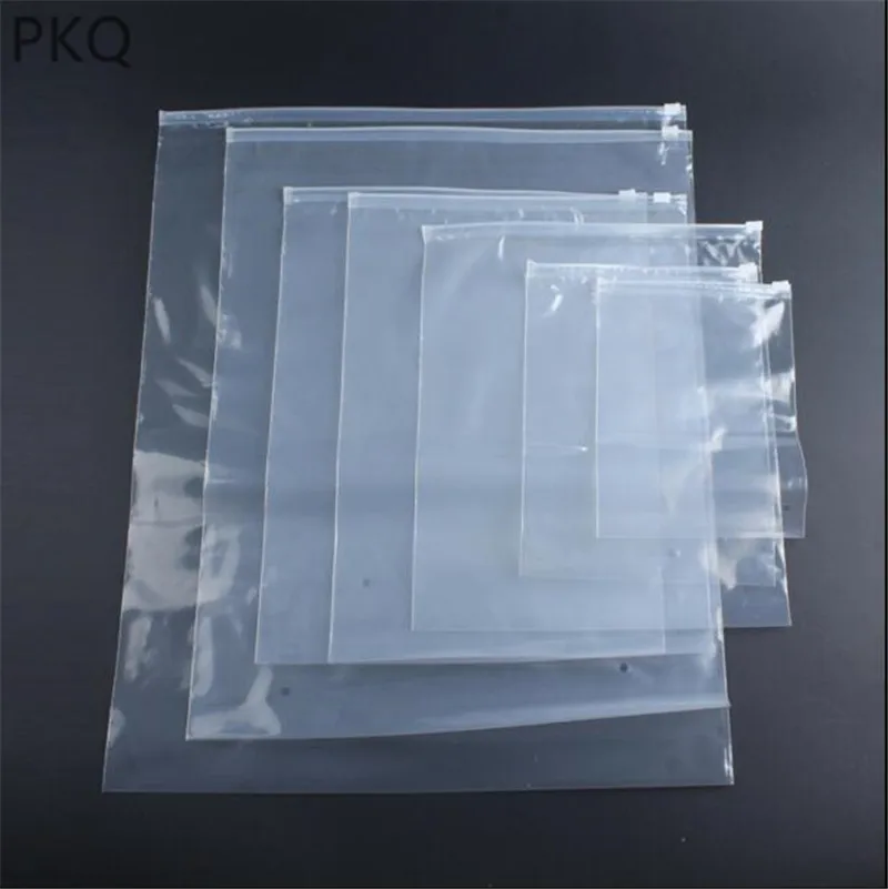 zippered plastic storage bags for clothes