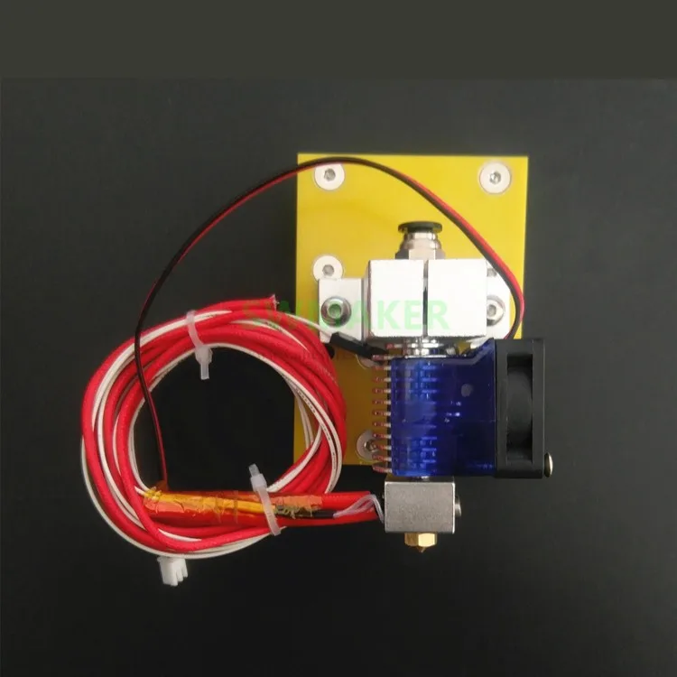 Запасные части для 3D принтера Reprap Prusa i3 металлический exturder каретки с V6 bowden