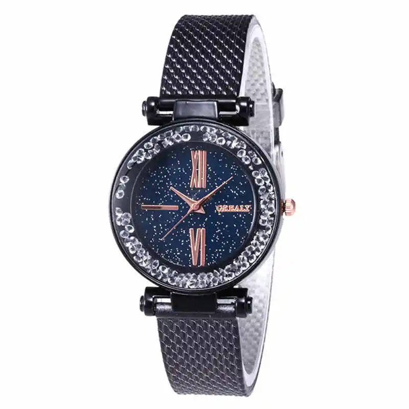 

Women's Watches Best Sellers Luxury Watch With Rhinestone Dial Featured High Quality Clock Cuckoo Zegarki Damskie kol Saati@50
