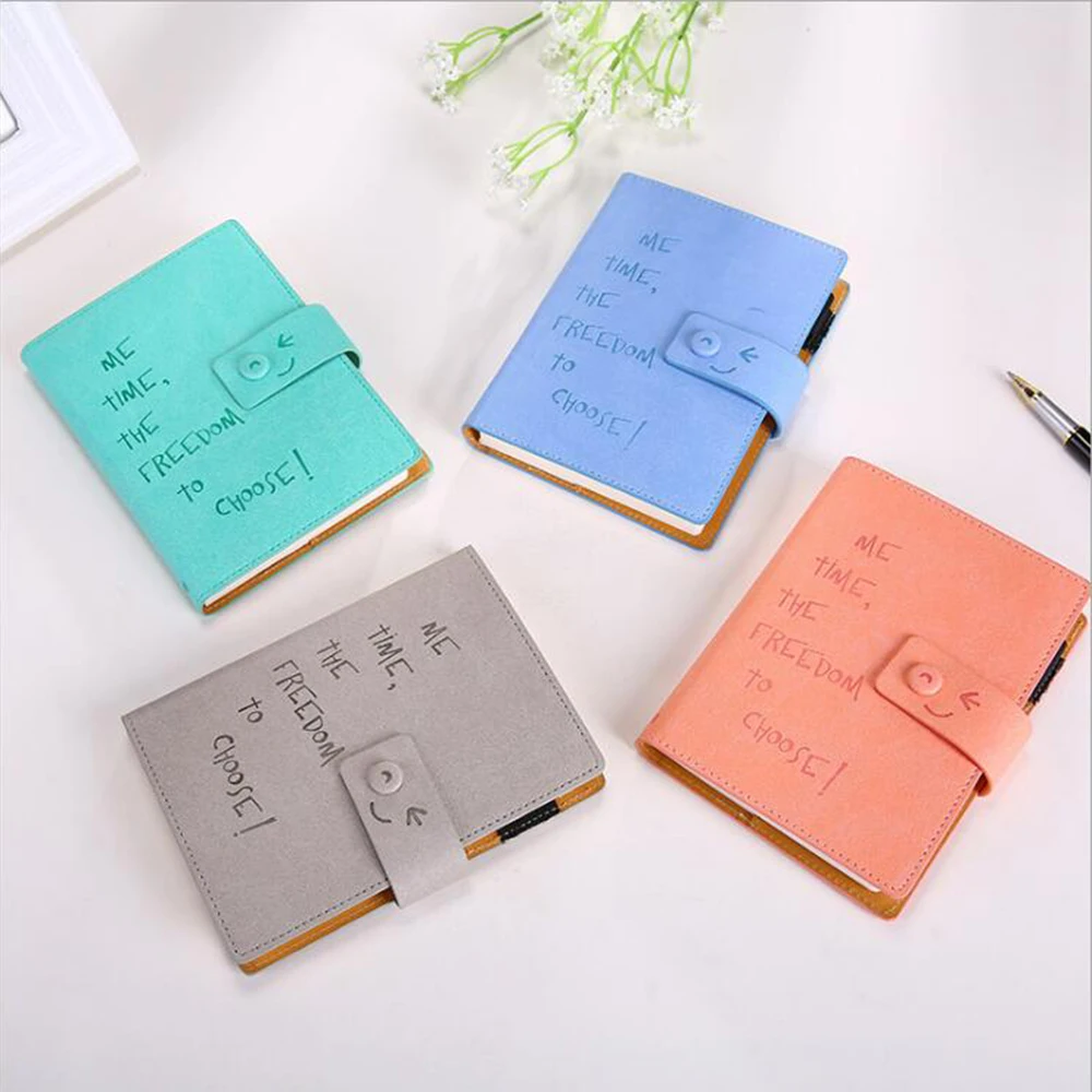 

2018 New Hot Faux Leather Yearly Plan Organizer Creative Common No Time Limited Weekly Planner Daily Student Note DIY Cute Book