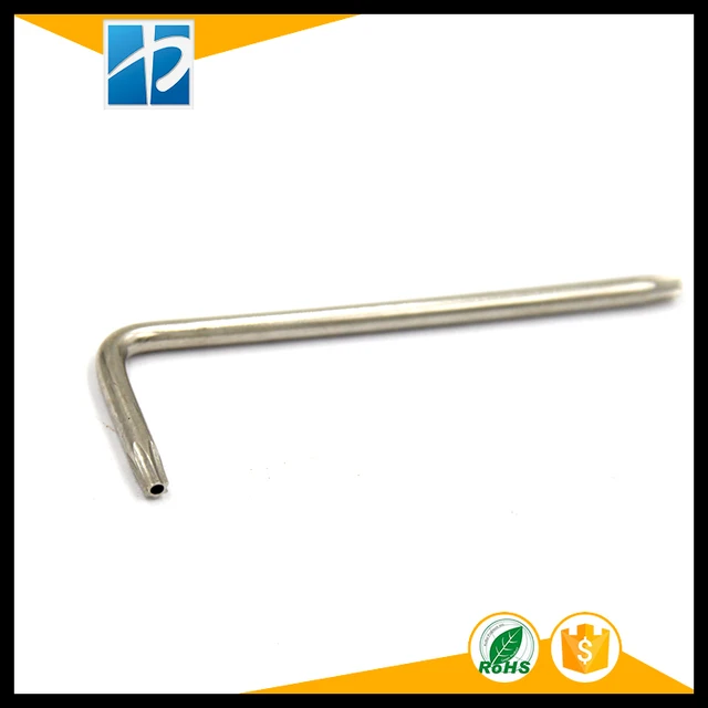 Nickel Plated L Type Torx with hole hex key,Allen Wrench,ScrewDriver