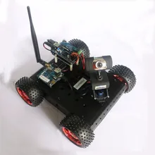WiFi Robot Car Kit UniHobby HB600Pro 4WD Arduino Robot Car Chassis Kits with iOS / Android APP and PC Control Software FPV Car