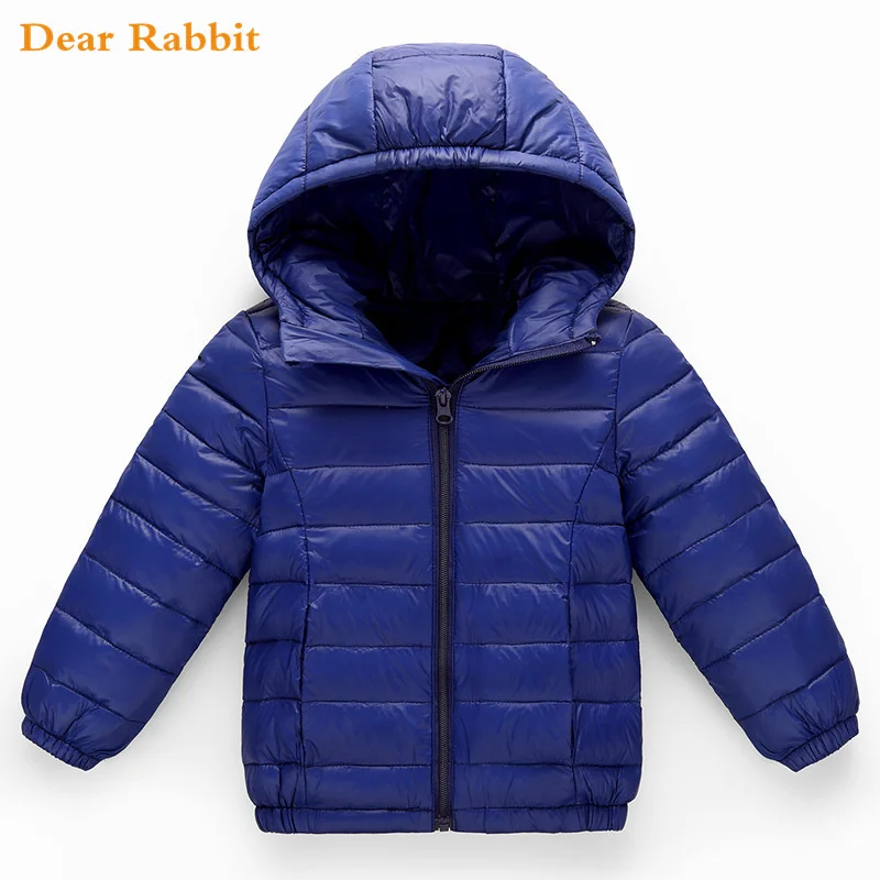 

2-10Y Light 90% Duck Down jacket children Outerwear Boy Girl autumn Warm Hooded Coat teenage parka kids winter Jackets & Coats