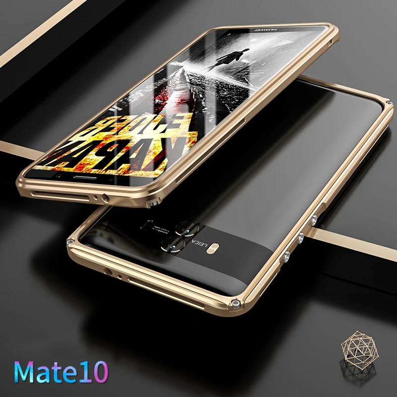 BOBYT для HUAWEI mate 10 или mate 10 Pro защитные чехлы алюминиевая рамка без задней панели защита полная защита