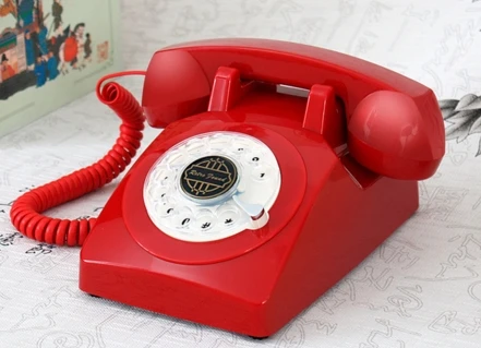Поворотный номер HA1950 античный винтажный ретишный домашний телефон для пожилых людей
