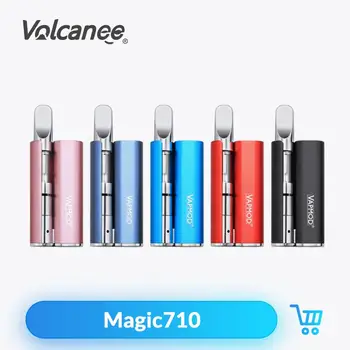 

Volcanee Vapmod Magic 710 Kit Preheat Quick Charging 510 Thread Build-in 380mAh Battery Ceramic Coil E cigarette Vape Kit