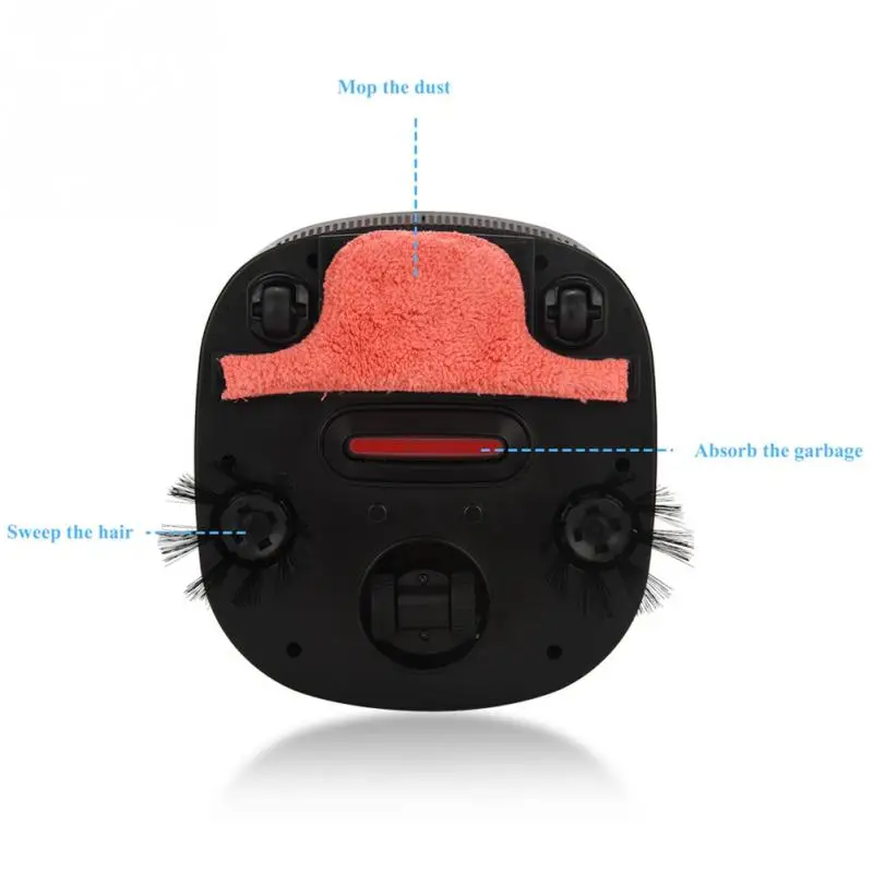 USB Перезаряжаемый Электрический беспроводной развертки робот Автоматический робот-чистильщик робот пылесос Швабра для дома пол ЕС/США