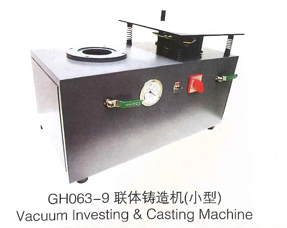 

Wax Cast Combinat vacuum investing & casting machine 2-IN-1 Jewelry Tool