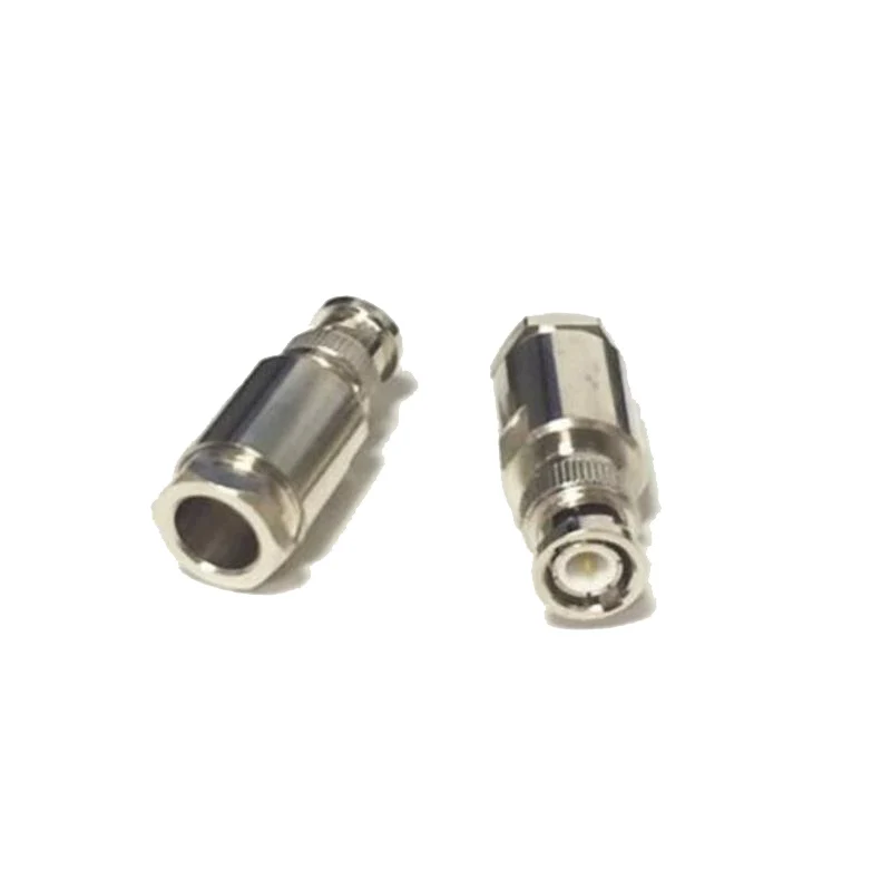 2PCS BNC male RF connector clamp for LMR400 RG8 RG213 plug adapterin