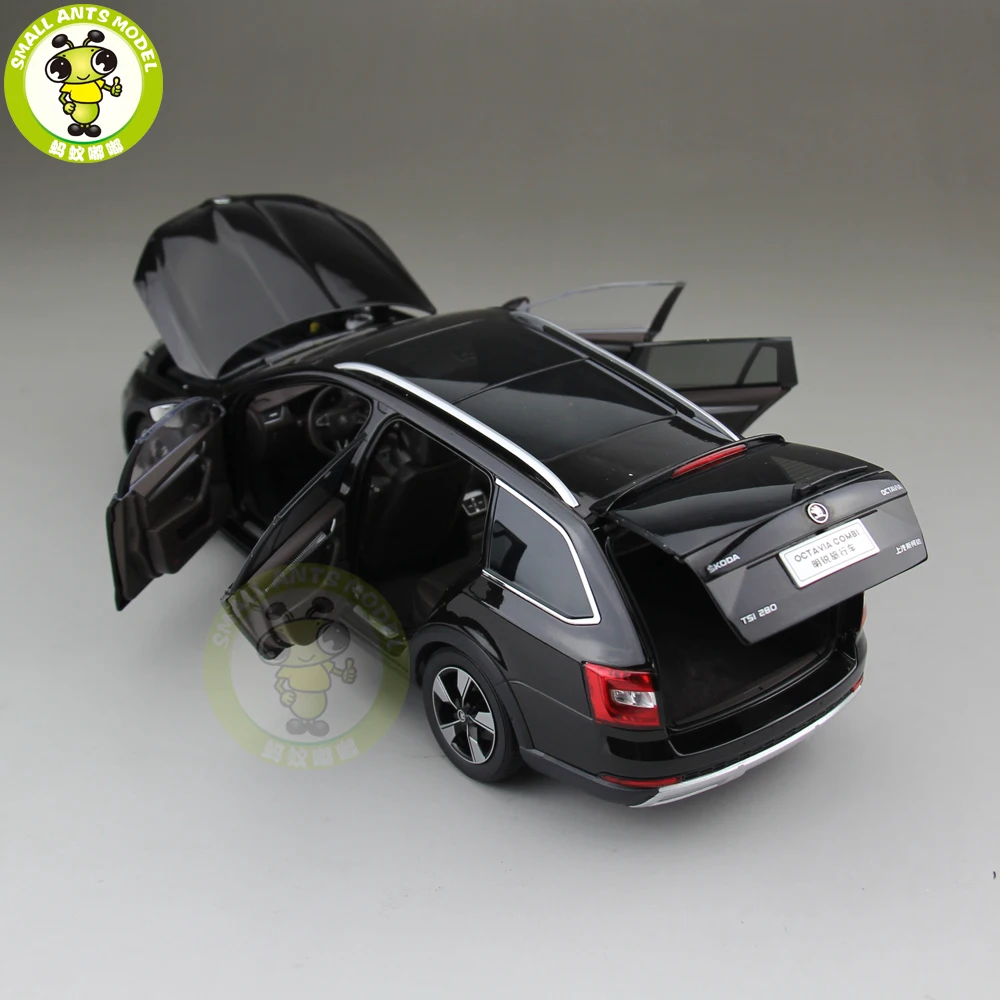 1/18 Skoda Octavia Combi Wagon литая металлическая модель автомобиля игрушка мальчик девочка подарок коричневый