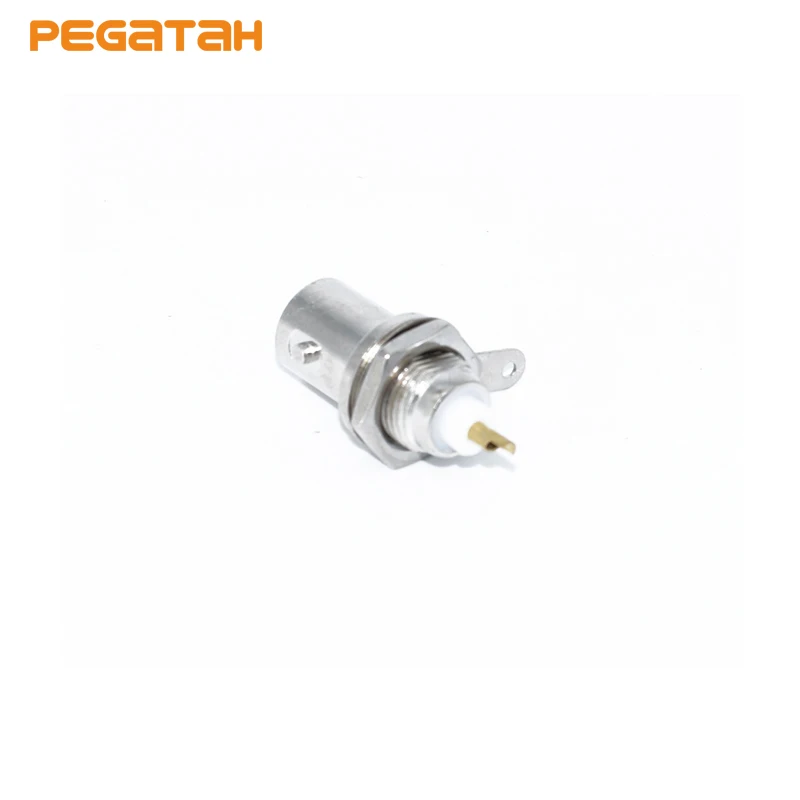 Free shippin Soldering Twist Spring BNC Connector Jack for Coaxial RG59 cable CCTV Camera Accessories