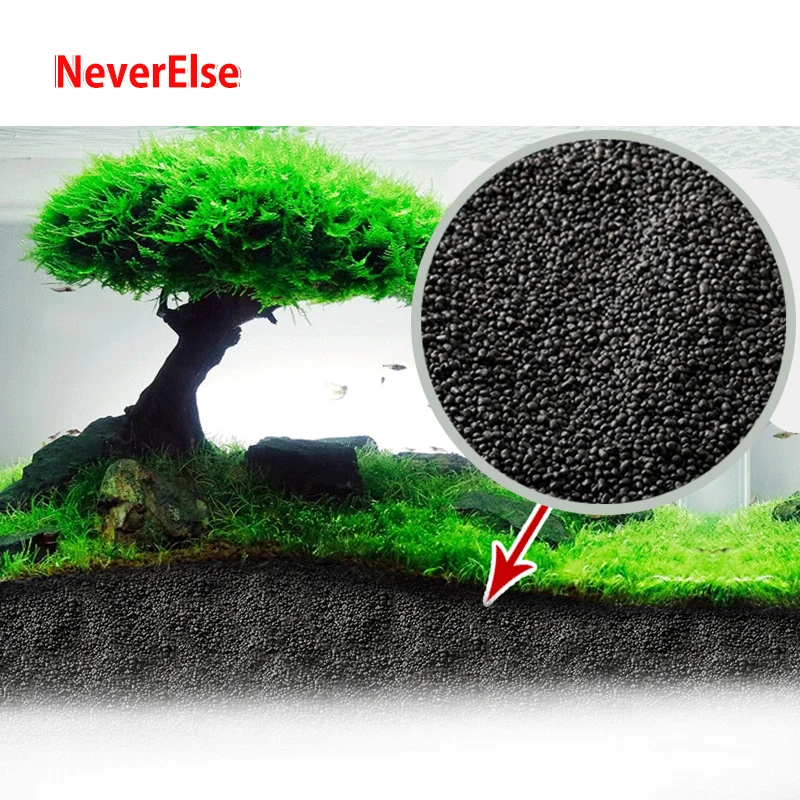 Aquarium Water Grass Mud Plant Seed Soil Fish Tank Bottom Sand Nutrient  Soil Black Mud Water Grass Tank Bottom Soil Fertilizer - AliExpress