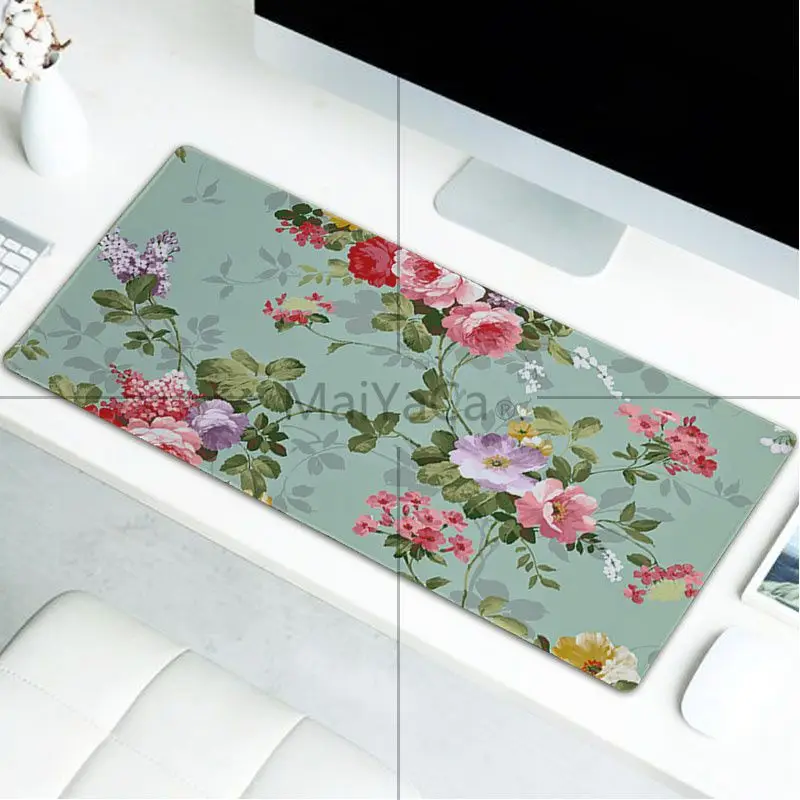 LockEdge 30X90cm MaiYaCa ваши собственные коврики цветочные принты индивидуальные ноутбук игровой коврик для мыши большой утолщенный удобный водонепроницаемый игровой резиновый коврик для мыши - Цвет: LockEdge 30X90cm