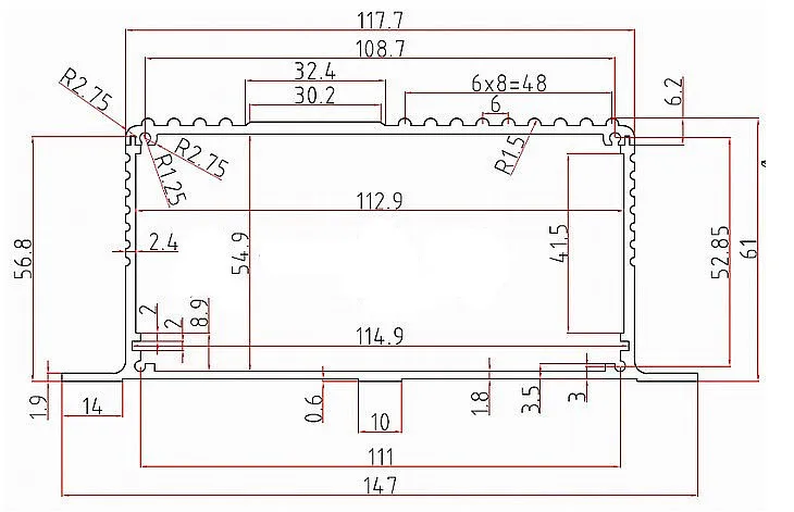 aluminum extrusion case szomk aluminum project box electronics enclosure for pcb aluminum amplifier housing box extruded junction box aluminum diy box pcb control enclosure electrical gps tracker outlet boxes (4).jpg