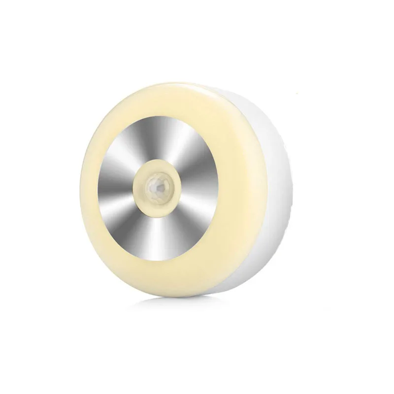 

New Motion sensor night light USB charging or battery powered LED nightlight Cordless wall lamps for Closet Hallway Stairway
