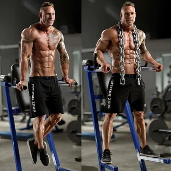 

Summer Fitness Shorts Muscle Men Training Sports Breathable Thin Shorts Basketball Joggers Quick-drying Elastic Shorts homme