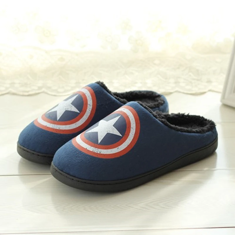 mens superhero slippers