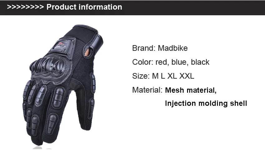 Madbike moto rcycles moto перчатки мужские guantes moto rcycle racing luva couro moto cicleta moto r bike moto cross перчатки красный синий черный