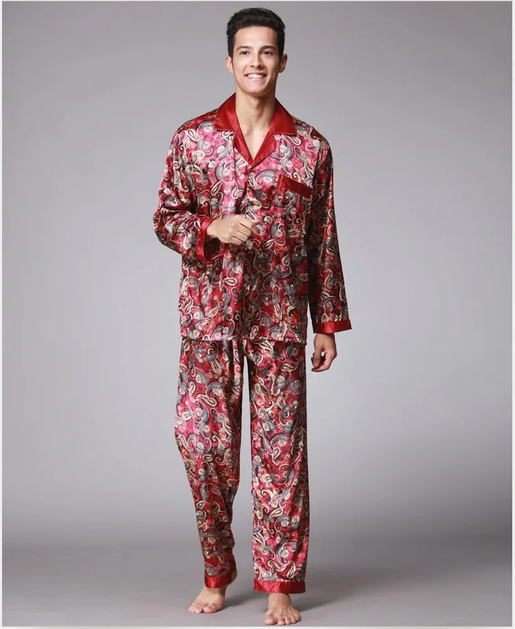 Новое поступление мужской халат в китайском стиле, кимоно ручной работы, окрашенный кафтан, халат, одежда для сна, халаты