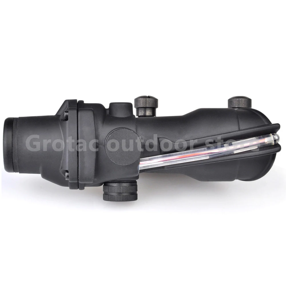 Новый 4x32 Acog прицел 20 мм ласточкин хвост рефлекторная Оптика тактическая винтовка