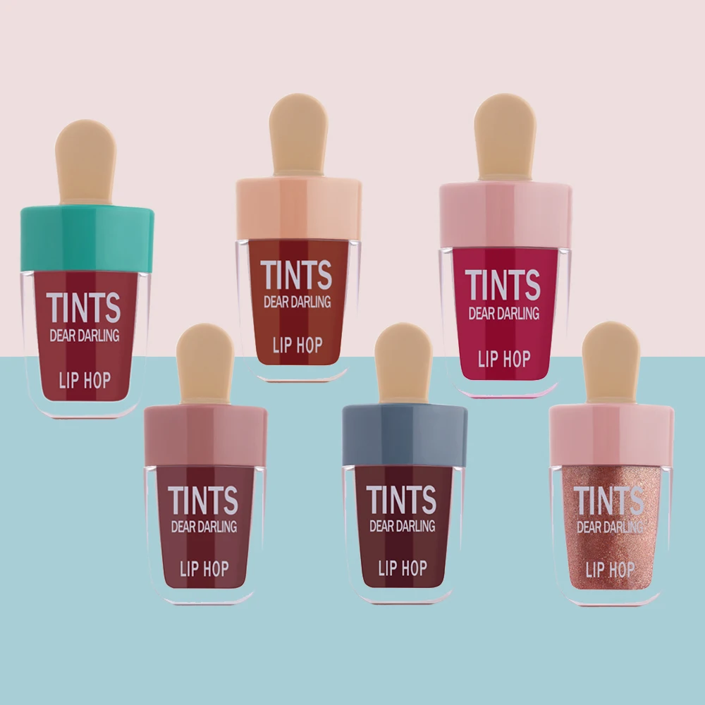 

1 Pc Waterproof Liquid Lipstick Darling Lips Tattoo Tints Beauty Makeup Sheer Moisturizing Lasting Natural Lips Stick Gloss Tool