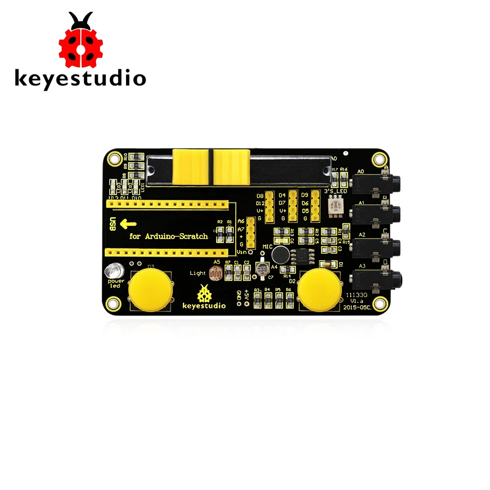 Бесплатная доставка! Keyestudio Robotale царапины для Arduino Nano