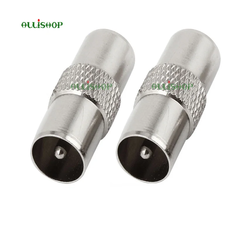 Adaptador/conector de Cable coaxial RF para TV conectada, conector de antena PAL TV macho a macho, unidades - AliExpress Luces e iluminación