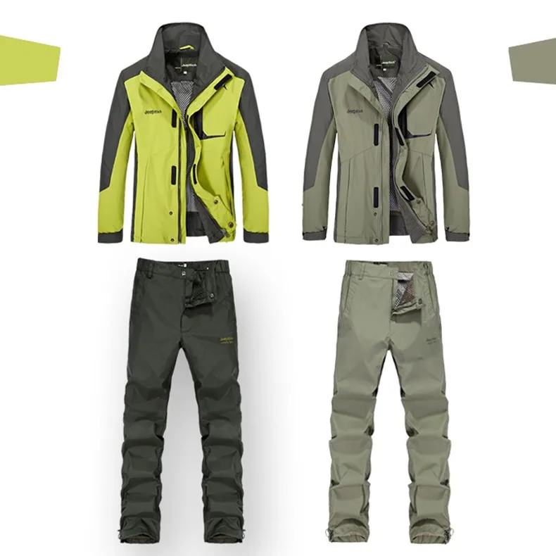 Snowboarding Sets Men New Fashion Mens Coat Outdoor Jaqueta Camping Hiking Ski Snowboard Sport Jacket Pants 1 Set Free Shipping Outdoor Jacket Mens Waterproof