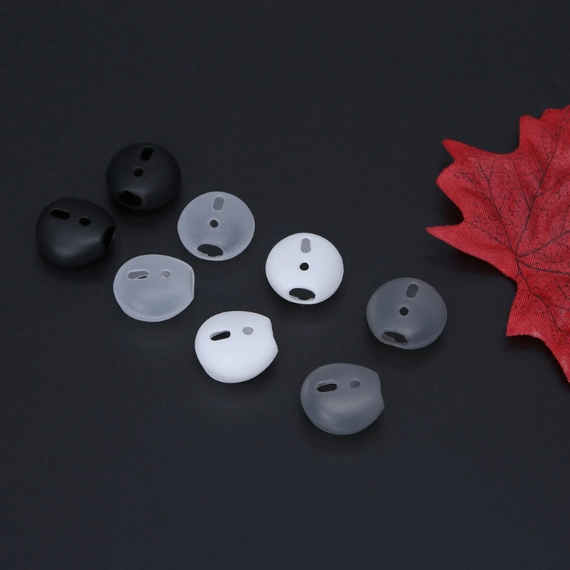 ALITER 4 Pairs Silicone Antislip Earphone Earbuds Tips Cover For AirPods Apple EarPods