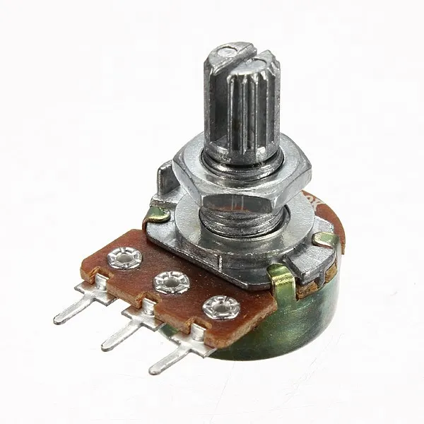 

2019 New arrival 1/2/5/10/50/100/500K Ohm Potentiometers Single Linear wholesale
